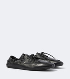Prada Shuffle leather loafers