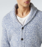 Eleventy Wool and cashmere-blend cardigan