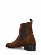 TOM FORD - 40mm Suede Ankle Boots