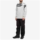 Nike ISPA Long Sleeve T-shirt in Grey Heather/Black