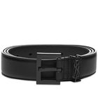 Saint Laurent YSL Metal Logo Metal Belt