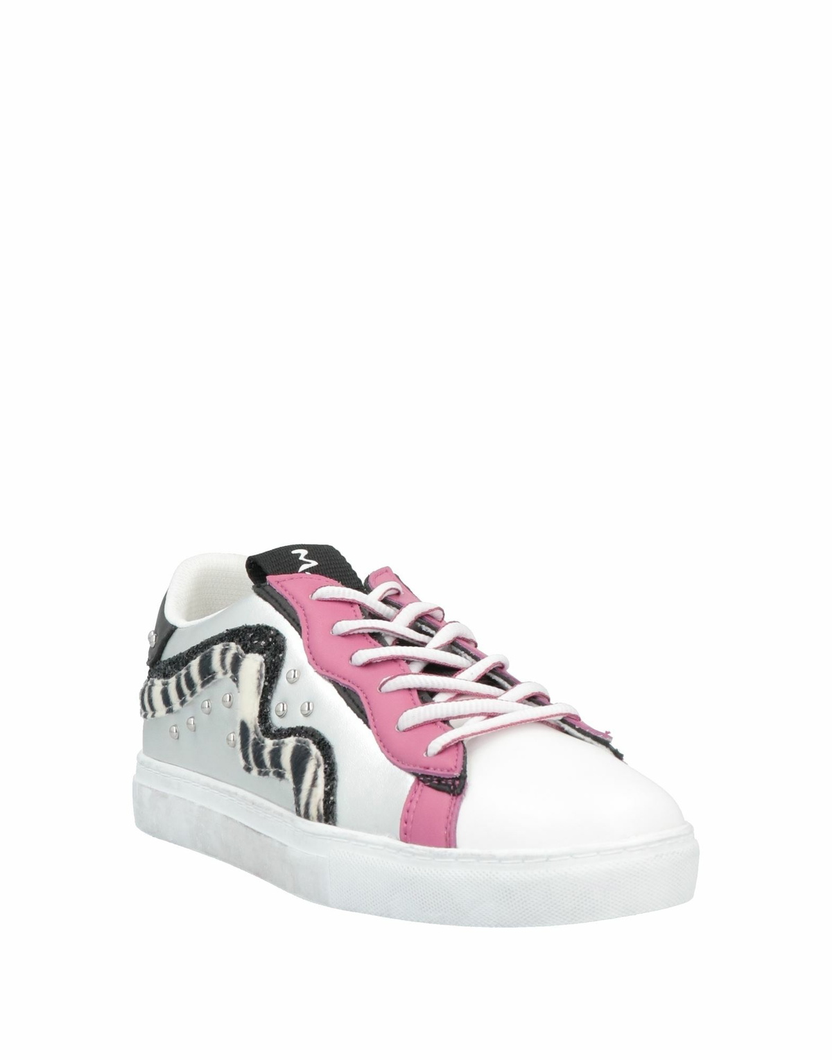 Manila Grace Womens Sneakers in Silver