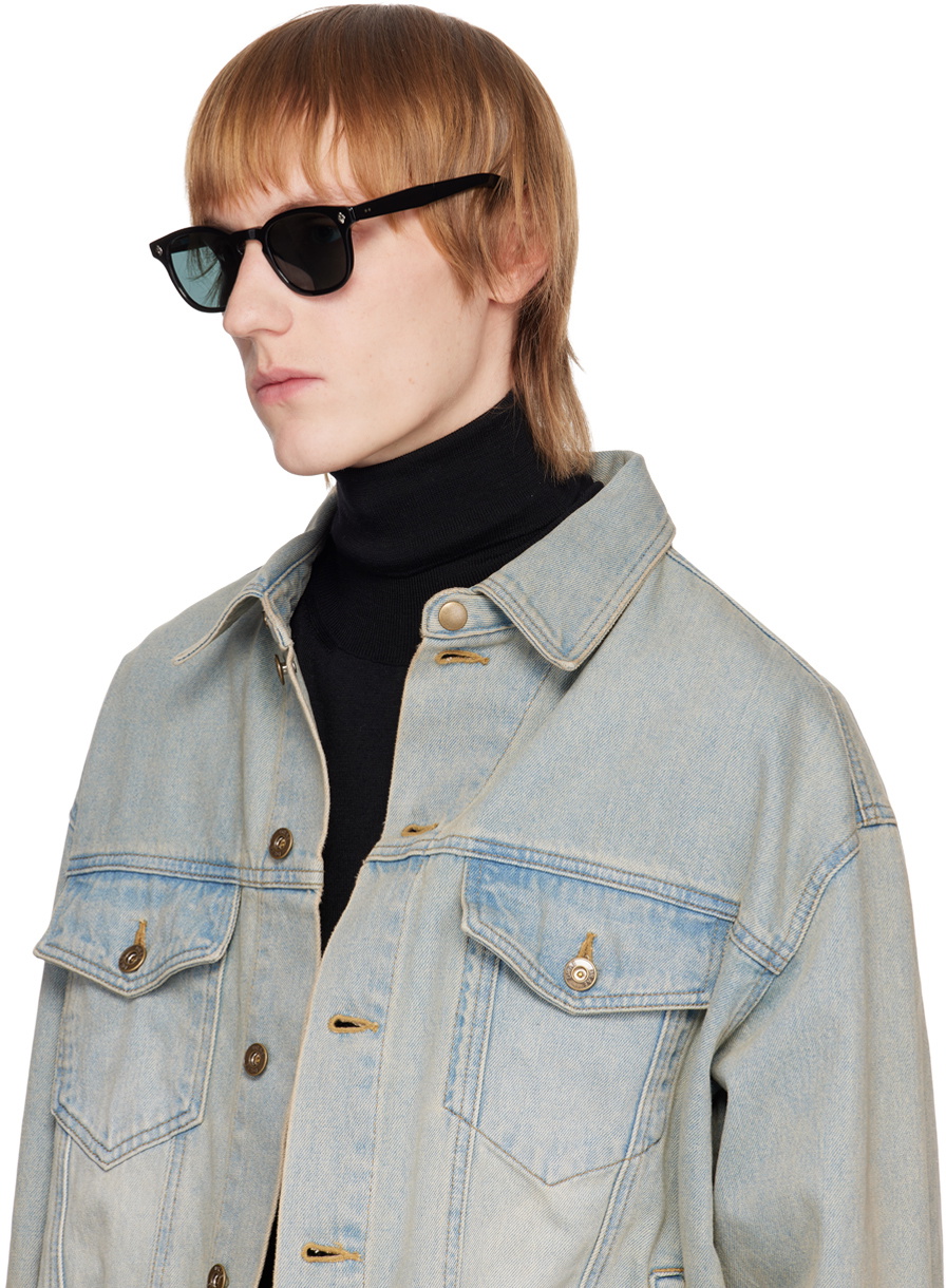Garrett Leight Black Ace Sunglasses
