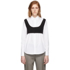 The Row Black Cropped Grazia Tank Top