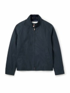Private White V.C. - Cotton-Ventile Harrington Jacket - Blue