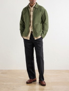Kardo - Amardeep Cotton-Corduroy Blouson Jacket - Green