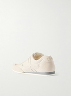LOEWE - Ballet Runner 2.0 Suede-Trimmed Leather Sneakers - White