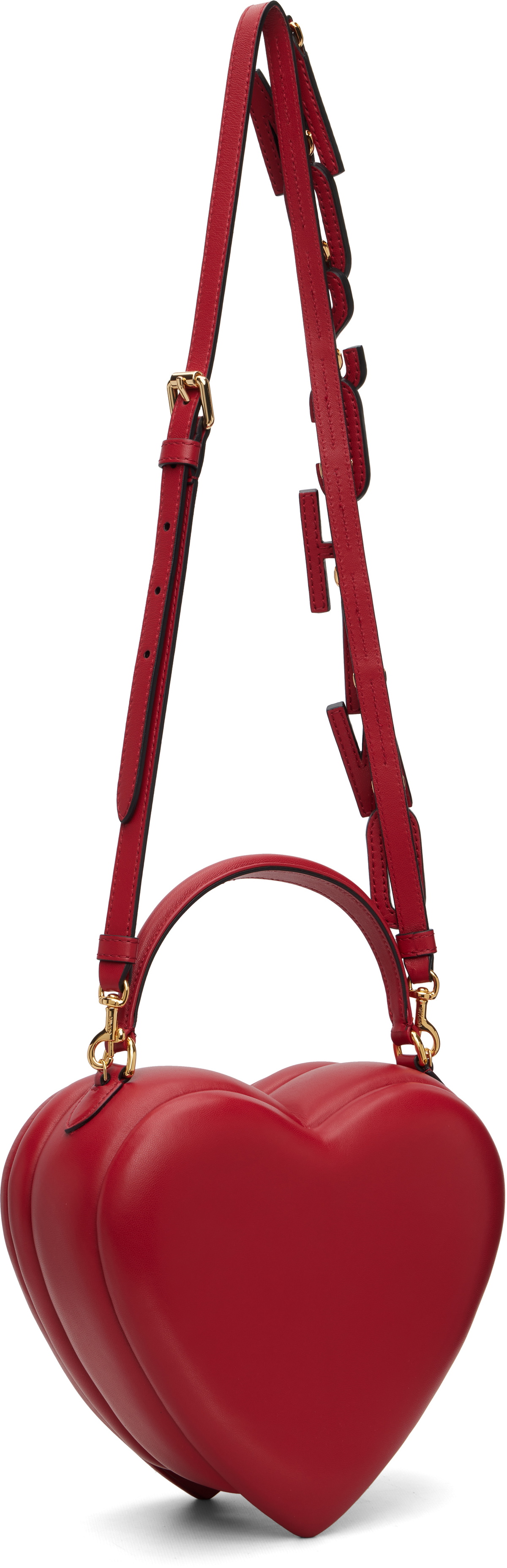Moschino Red 'Love Me' Bag