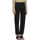 Khaite Black The Kerrie Jeans