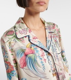 Etro Printed bowling shirt