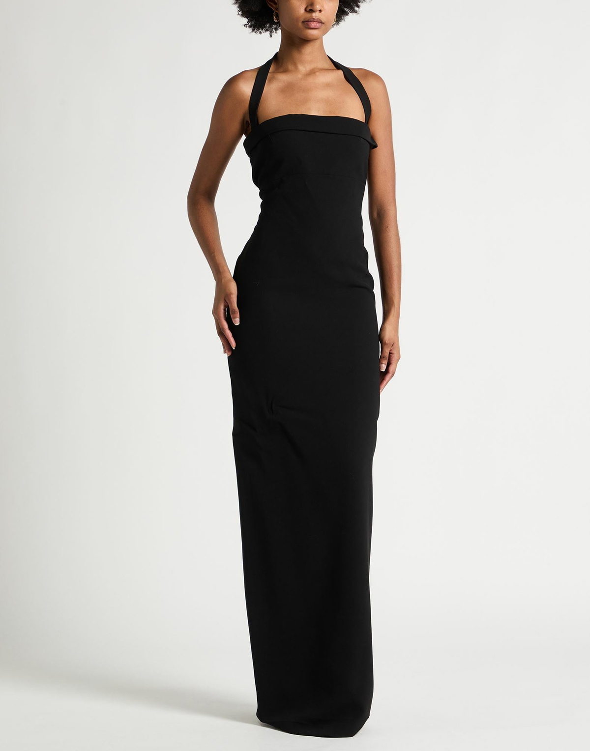 Ann Demeulemeester Womens Maxi dress in Black