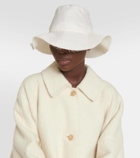 The Row Sofia silk bucket hat