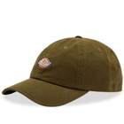 Dickies Women's Logo 6 Panel Cap in Military Green