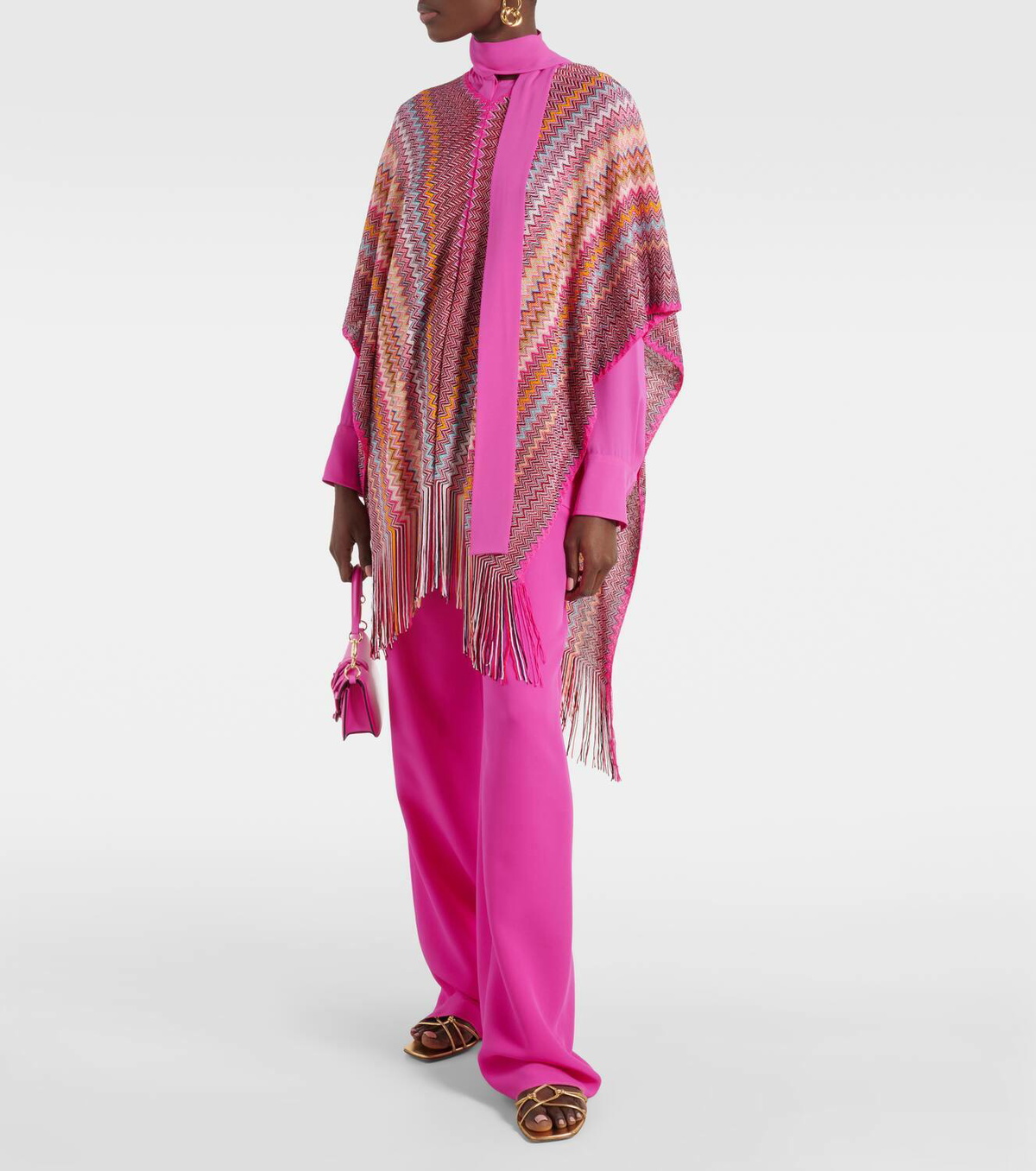 Missoni Zig Zag poncho Missoni