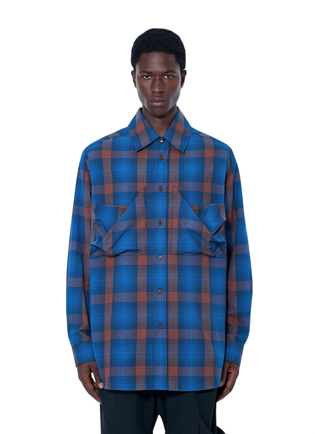 Vivienne Westwood Orange Flames Print Francis Shirt Vivienne Westwood