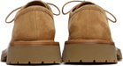 Legres Tan New Lace-Up Derbys