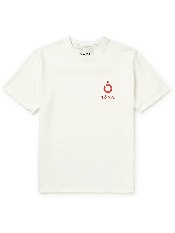 Photo: NOMA t.d. - Logo-Print Cotton-Jersey T-Shirt - White