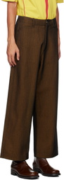 Omar Afridi Yellow Trotti Baggy Trousers