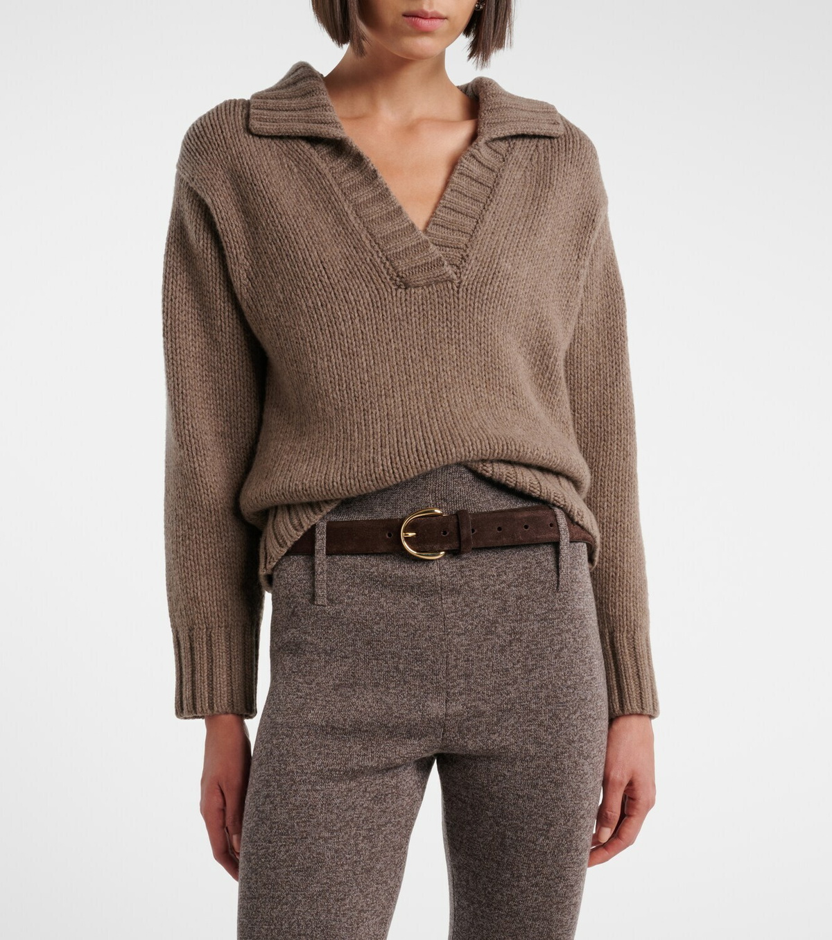 Magda Butrym Cashmere polo sweater