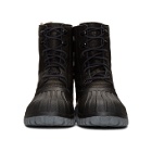 Diemme Black Antara Lace-Up Boots