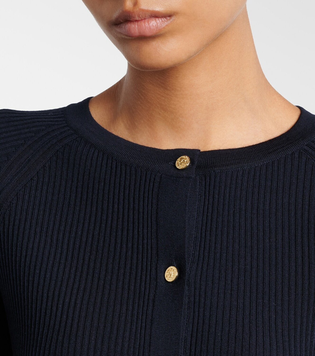 'S Max Mara Cropped virgin wool cardigan