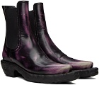 CAMPERLAB Black & Purple Venga Boots