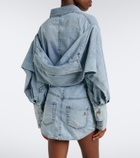 The Attico Denim minidress