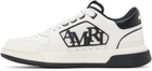 AMIRI White & Black Classic Low Sneakers