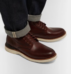 visvim - Virgil Burnished-Leather Boots - Brown