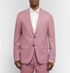 Paul Smith - Dusty-Pink A Suit To Travel In Soho Slim-Fit Wool Suit Jacket - Pink