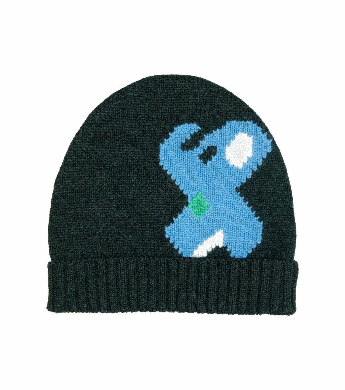 JW Anderson - Logo-Appliquéd Bunny-Jacquard Merino Wool Beanie JW