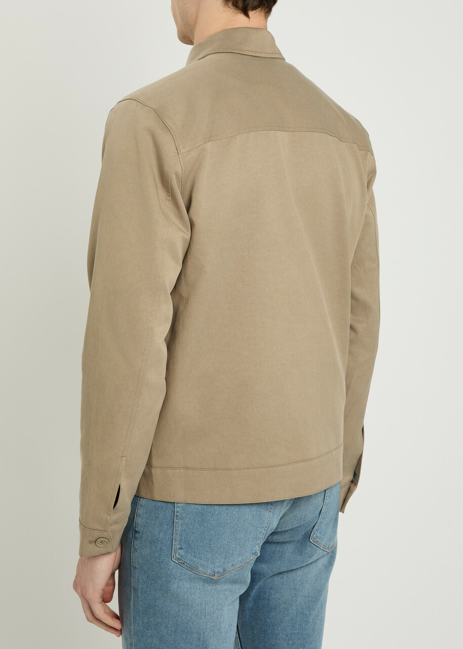 Paige Renehan Cotton-blend Jacket Beige