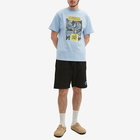 Lo-Fi Men's Healing T-Shirt in Lake Blue