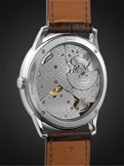 Hermès Timepieces - Slim Acier Automatic 39.5mm Stainless Steel and Alligator Watch, Ref. No. 041760WW00