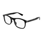 Saint Laurent Eyewear Saint Laurent Sl 811 Linea Corner Angle 001 Black Glasses