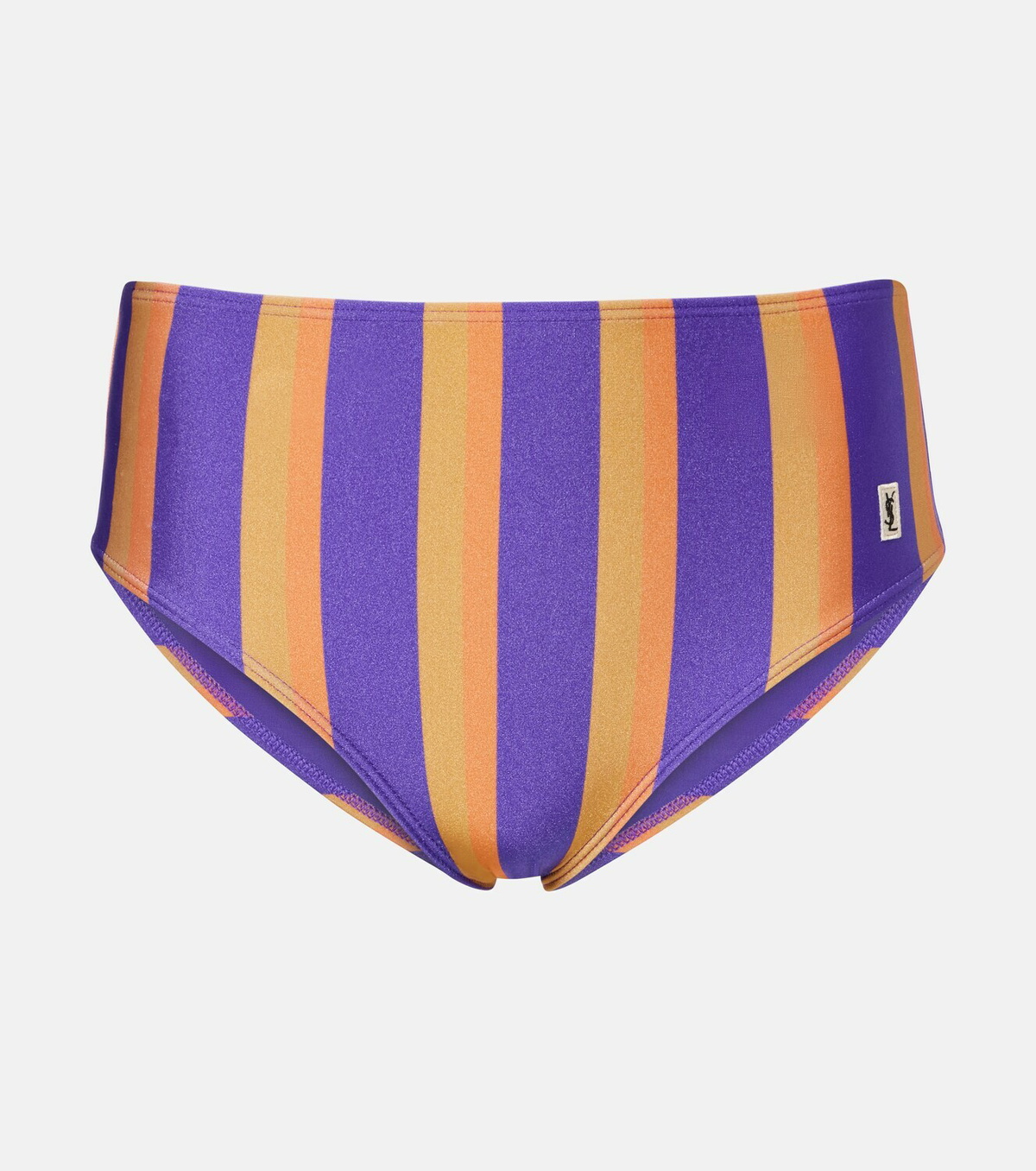 Saint Laurent Striped bikini bottoms