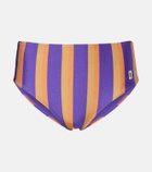 Saint Laurent Striped bikini bottoms
