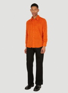 Wisp Button-Up Shirt in Orange