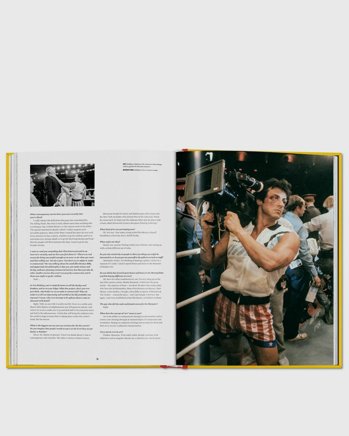 Taschen Rocky. The Complete Films yellow Mens Music & Movie