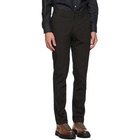 Dunhill Black Poplin Chino Trousers