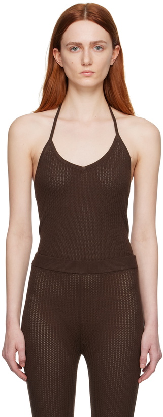 Photo: The Garment Brown Marmont Tank Top