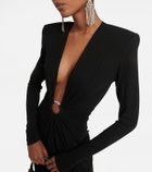 Alexandre Vauthier - Crystal-embellished ring-detail gown