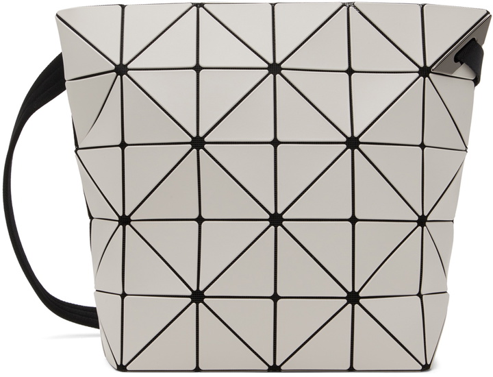 Photo: BAO BAO ISSEY MIYAKE Gray Blocky Bag