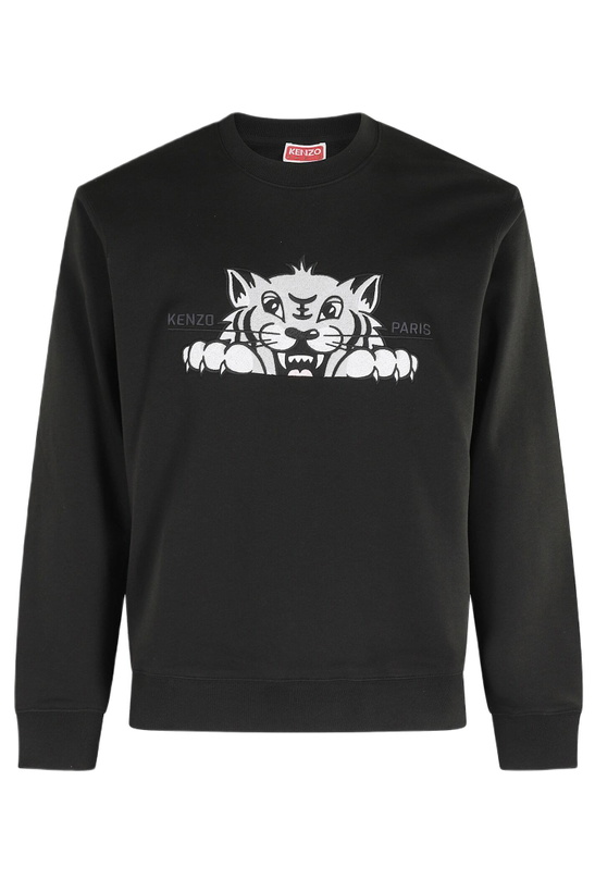 Photo: Kenzo Happy Tiger Embroidered Sweatshirt
