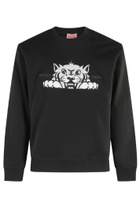 Kenzo Happy Tiger Embroidered Sweatshirt
