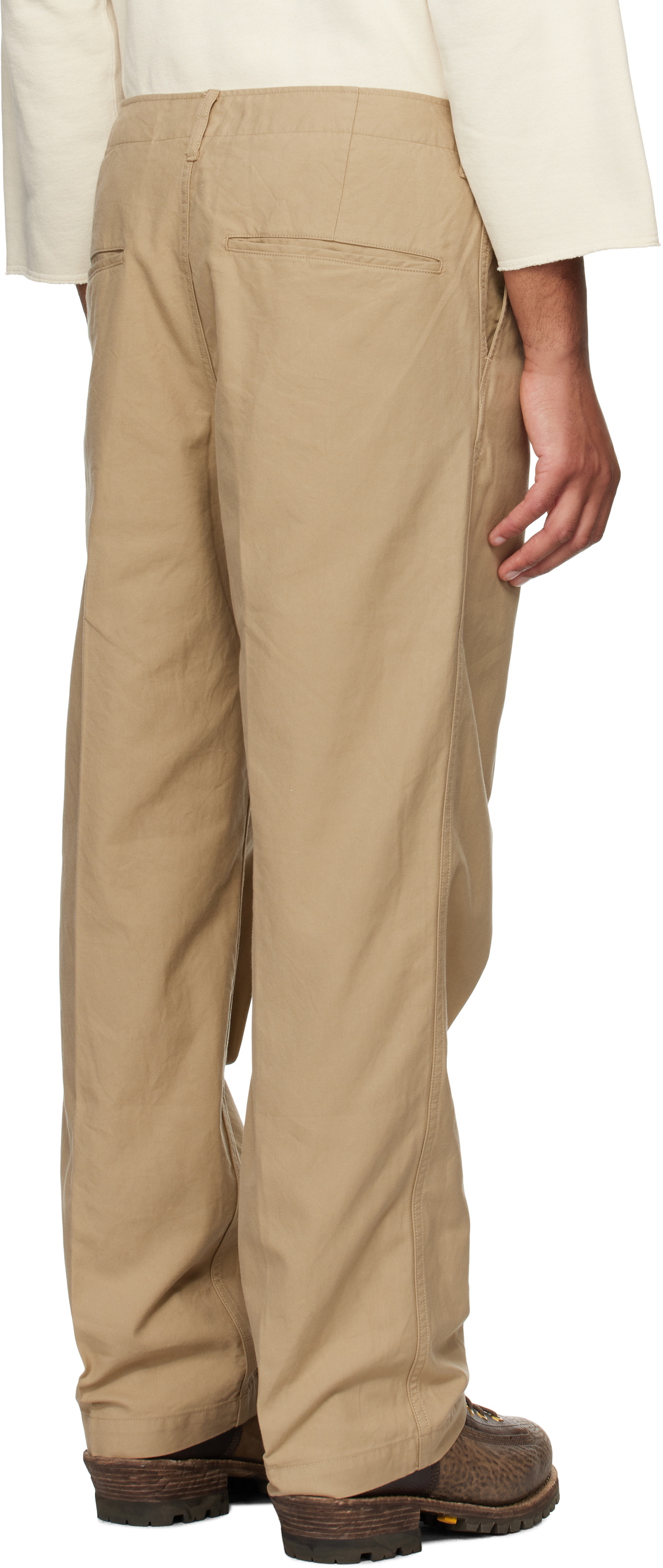 visvim Beige Field Chino Trousers Visvim