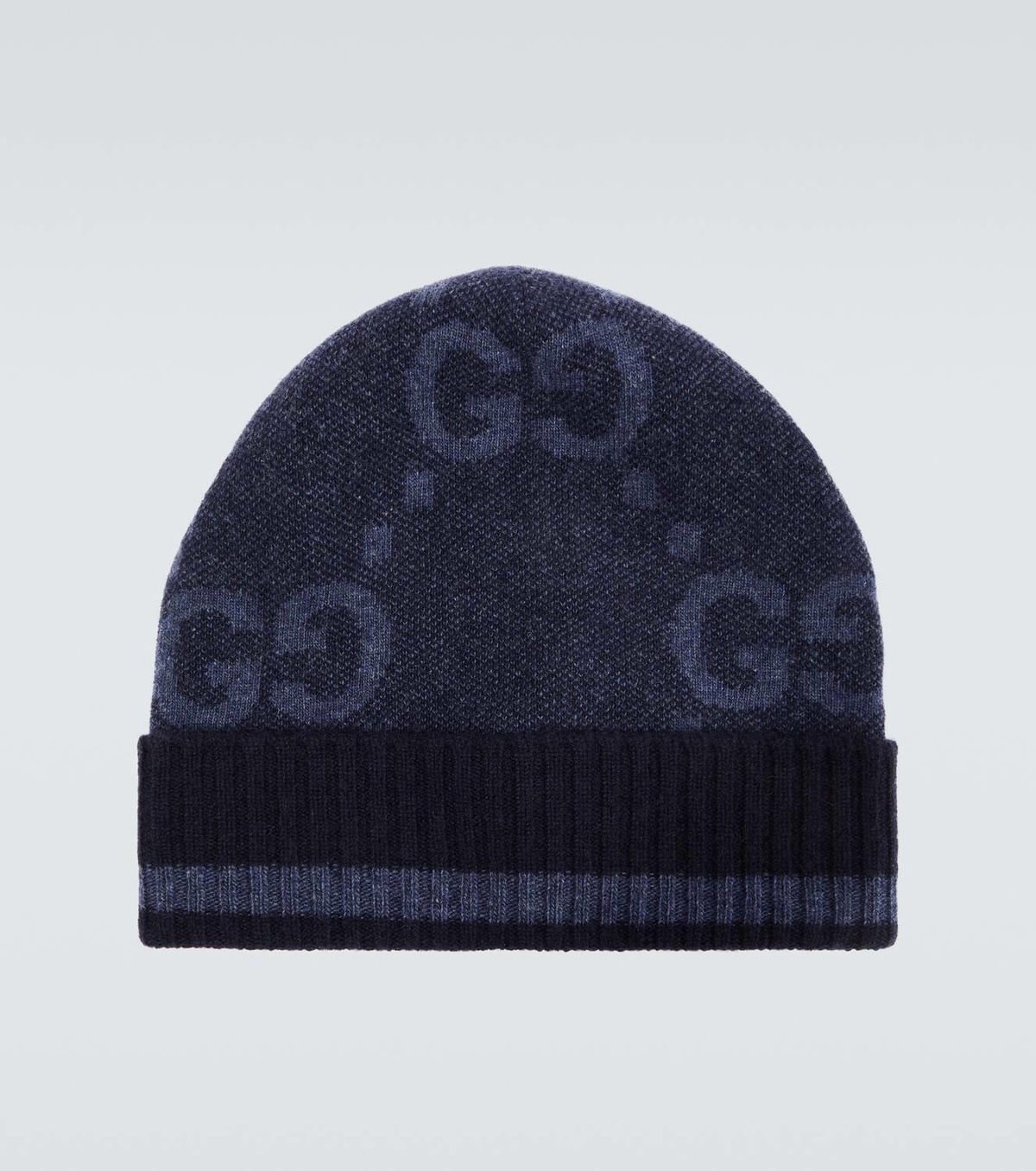 【GUCCI】 GG jacquard cashmere beanie GUCCI Jacquard-knit cashmere beanie | NET-A-PORTER