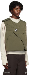 CMMAWEAR SSENSE Exclusive Green Polaris Vest