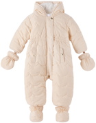 Chloé Baby Pink Padded Snowsuit