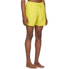Vilebrequin Yellow Solid Moorea Swim Shorts